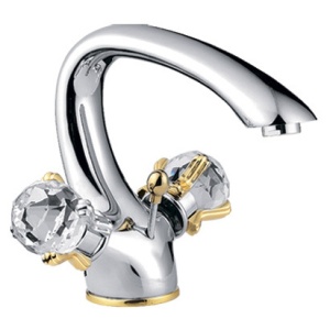 Смеситель для умывальника L1088 латунь Смеситель для умывальника L1088 латунь