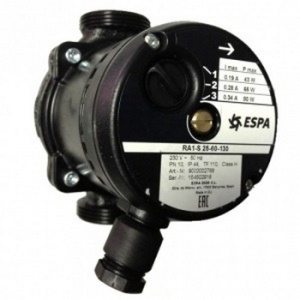 Насос циркул. RA1-S 25-70-180 230 50 ESPA
