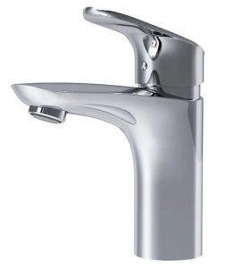 Смеситель для умывальника с донным клапаном 110 мм AM.PM Like F8092116 Смеситель для умывальника с донным клапаном 110 мм AM.PM Like F8092116