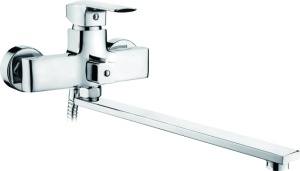 Смеситель для ванны+ длин. излив L2258 латунь