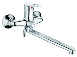 Смеситель для ванны дл.излив L2214 латунь