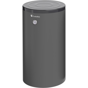 Бойлер косвенного нагрева Турбо 150 серый, с возможн. подкл. ТЭНа, нерж. сталь, 150л., 27кВт