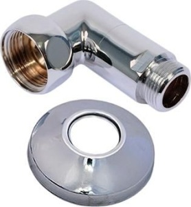 Угловое соединение 3/4"х1/2" г/ш хром 741SCH0504