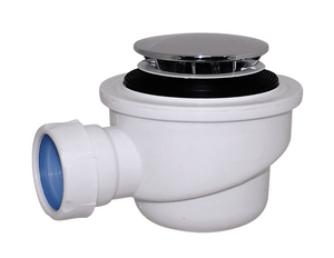 Сифон для поддона Ø1½"х60мм высота 62мм пластик/хром ДХ-601 ОРИО