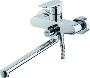 Смеситель для ванны+длин.нос L2234 латунь