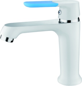 Смеситель для умывальника L1053W латунь Смеситель для умывальника L1053W латунь