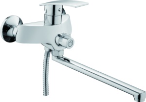 Смеситель для ванны+длин.нос L2270 латунь