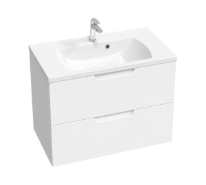 Тумба Ravak Classic II SD-800  белая с раковиной Classic II 800