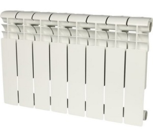 Радиатор алюмин. ROMMER AL 350-80-80-080  8 секций