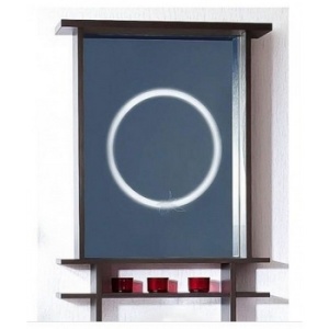 Зеркало "ХОККАЙДО" 75 с обрешеткой Венге