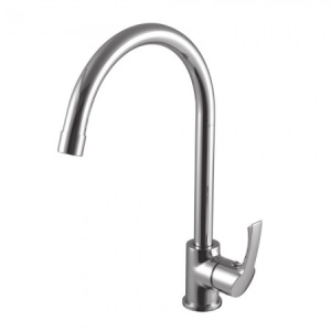 Смеситель для кухни 25к  Lemark LM1105C плюс Страйк высок излив латунь