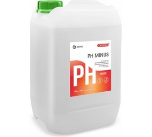Средство для регулирования pH воды CRYSPOOL pH minus (канистра 12кг)