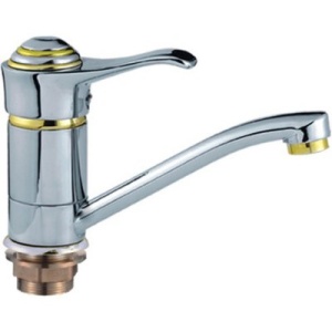 Смеситель для кухни с гайкой L4562-2 латунь Смеситель для кухни с гайкой L4562-2 латунь