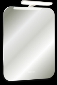 Зеркало Mixline "Агат-4" 550*800 навесной светильник