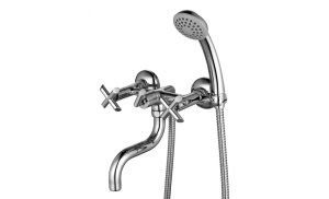 Смеситель для ванны 1/2 кер Lemark LM7512C NEW Практика латунь