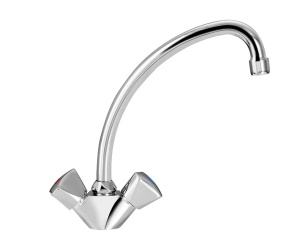 Смеситель Mofem Евростар для мойки С 200 мм резина, корпус Гольф 140-2001-05