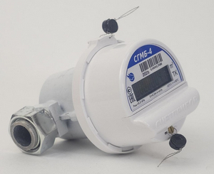 Счетчик газа Ø3/4" СЧЕТПРИБОР (ОРЕЛ) СГМБ-4 малогабаритный