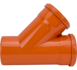 Тройник 110/110х45 наруж. Тройник 110/110х45 наруж.