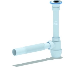 Сифон Ани 1 1/4"х40 с гофрой 40*50 С 1010