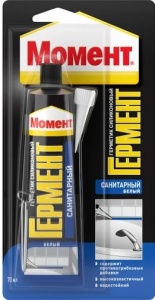 ГЕРМЕНТ Момент силик. санит. белый 85 мл