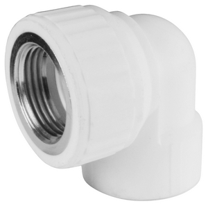 Уголок с мет.  вн.р. 25х1/2" (20/80) Valfex БЕЛЫЙ