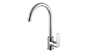 Смеситель для кухни 25к  Lemark LM1505С плюс Грейс высок.  излив латунь