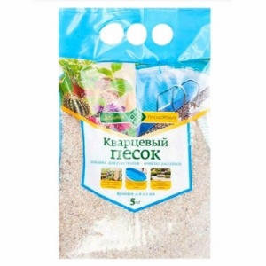 Песок (0,8-2 мм) -25 кг