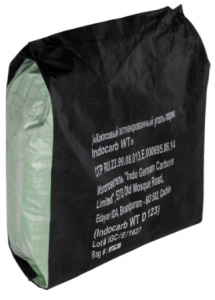 Активированный уголь Indo German 12*30, 25 кг (50 л)