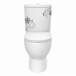 Компакт Art Luxe Flore + сиденье Soft close (ARTSLCC10040622)