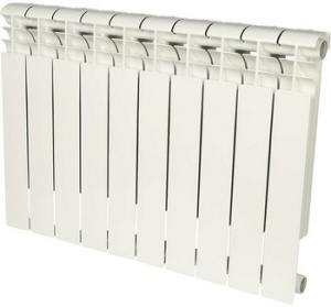 Радиатор алюмин. ROMMER AL 500-80-80-100  9 секций