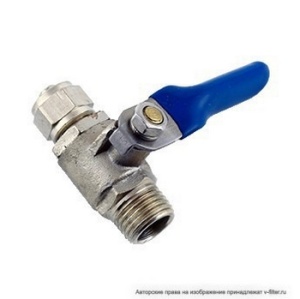 Клапан запорный-врезка Atoll BV2044-Q 1/4рн х 1/4ц(BBV0404)