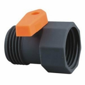 5001 Кран резьба пластик 3/4" вн./нар.