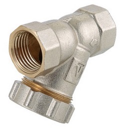 Фильтр косой с заглушкой Ø1/2" внутр./внутр. VALTEC (16/96)