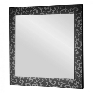 Зеркало ORNAMENT 85 черный  (59029)