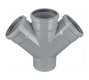 Крестовина Sinicon Комфорт одноплоскостная D110x110x90 Крестовина Sinicon Комфорт одноплоскостная D110x110x90