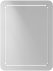 Зеркало MIXLINE "Неро" 450*750 (ШВ) гравировка