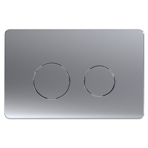 Панель смыва AZARIO цвет хром матовый (круглая)