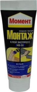 Монтажный клей Момент Монтаж 125г экспресс