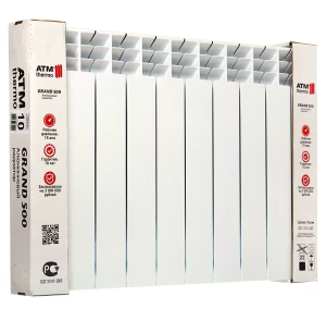 Радиатор алюминиевый 500/100 10 секц ATM Thermo Grand