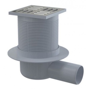 Трап сливной Alcaplast APV31 105x105/50 выпуск боковой, гидрозатвор комбинированный Трап сливной Alcaplast APV31 105x105/50 выпуск боковой, гидрозатвор комбинированный