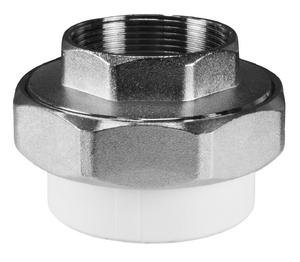 Муфта комб. разб. внутр.р. PP-R VALFEX Белый