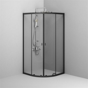 Душевое ограждение AM.PM X-Joy без поддона, 90*90, профиль черный W88G-205-090BT64
