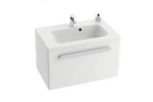 Тумба с умывальником Ravak Chrome SDU 600  бел/бел.+смеситель  CR011.00