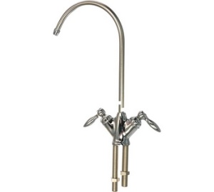 Кран питьевой исп. 7 керам. с двумя вентилями (25140)