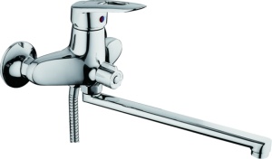 Смеситель для ванны+ длин. излив 30 L2207 латунь