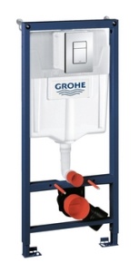 Инсталляция для унитаза Grohe Rapid SL 38772001 3 в 1 с кнопкой смыва