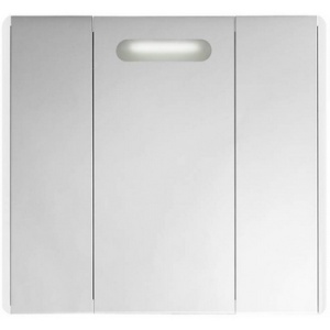 Зеркало "Флорена" 80 см Белое