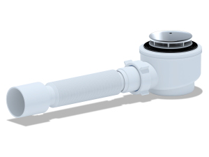 Сифон Ани для душ. поддона с гофрой 40*50 Ани Е415С