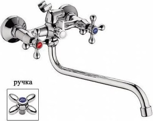 Смеситель для ванны L2327 латунь