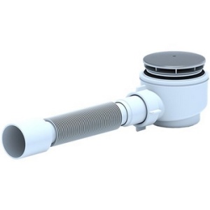 Сифон Ани для душ. поддона плоский1 1/2"х60 Е515С